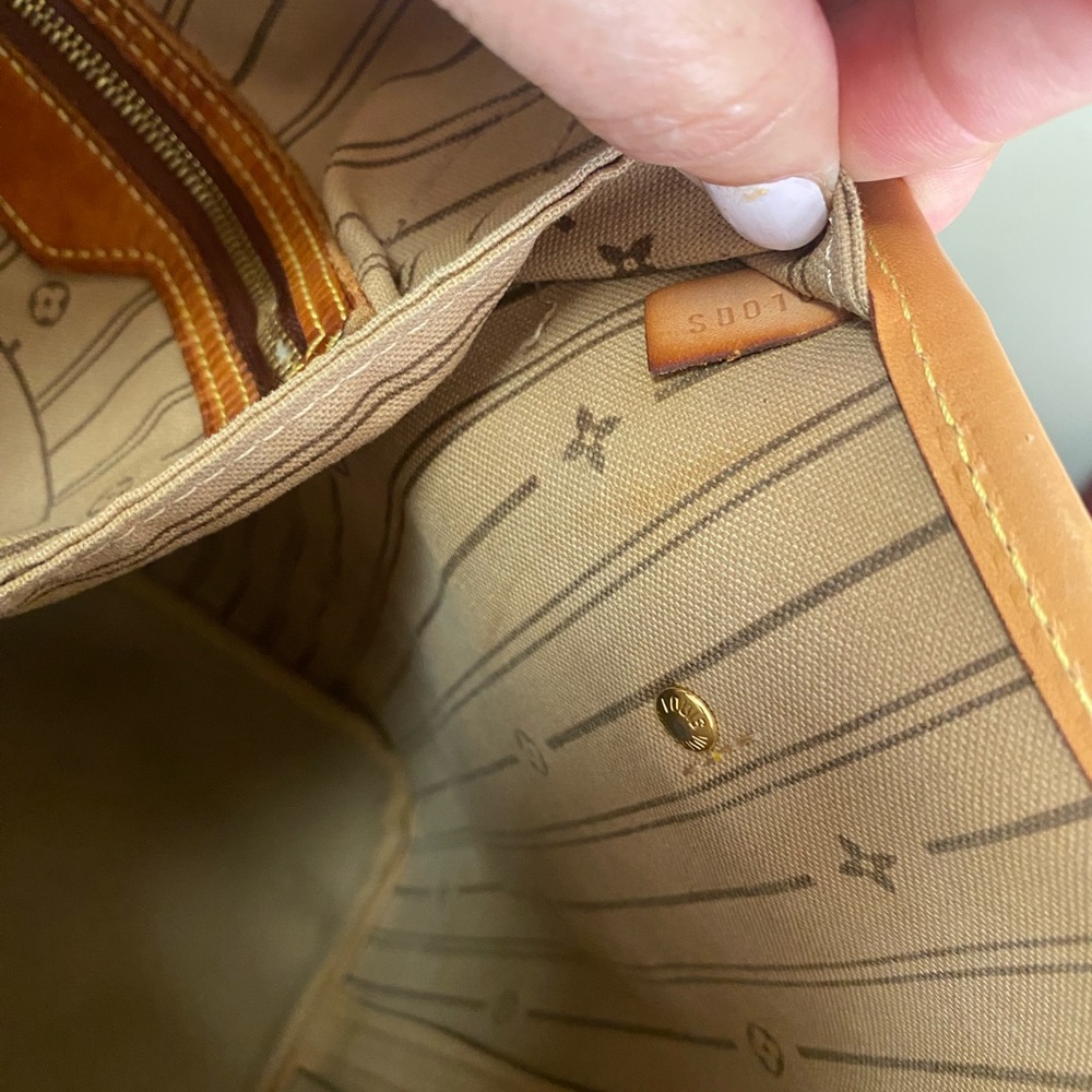 Brown Monogram Tote Bag Neverfull MM - Picture 8 of 16